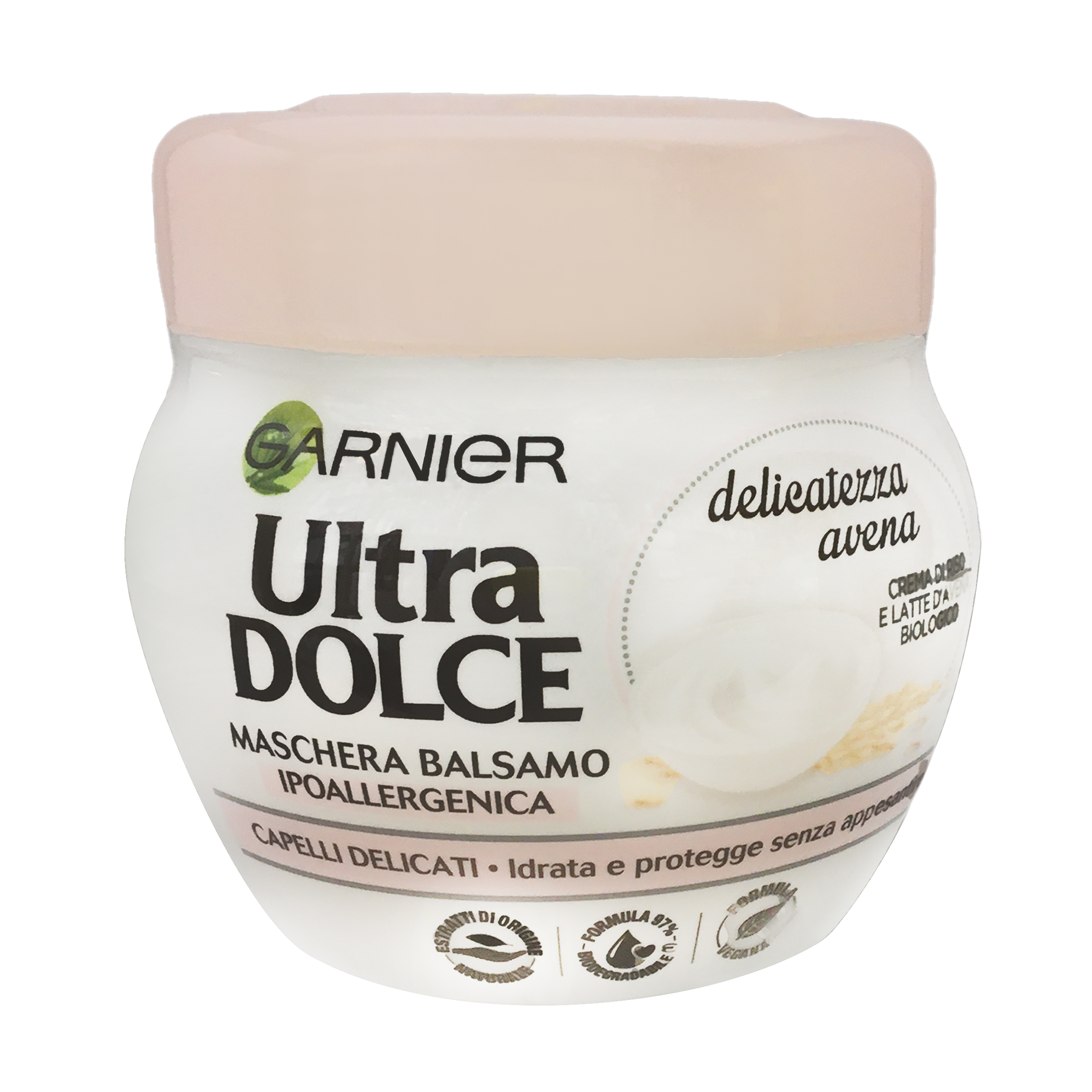ماسک مو گارنیه مدل delieatezza avena حجم 300 میلی لیتر