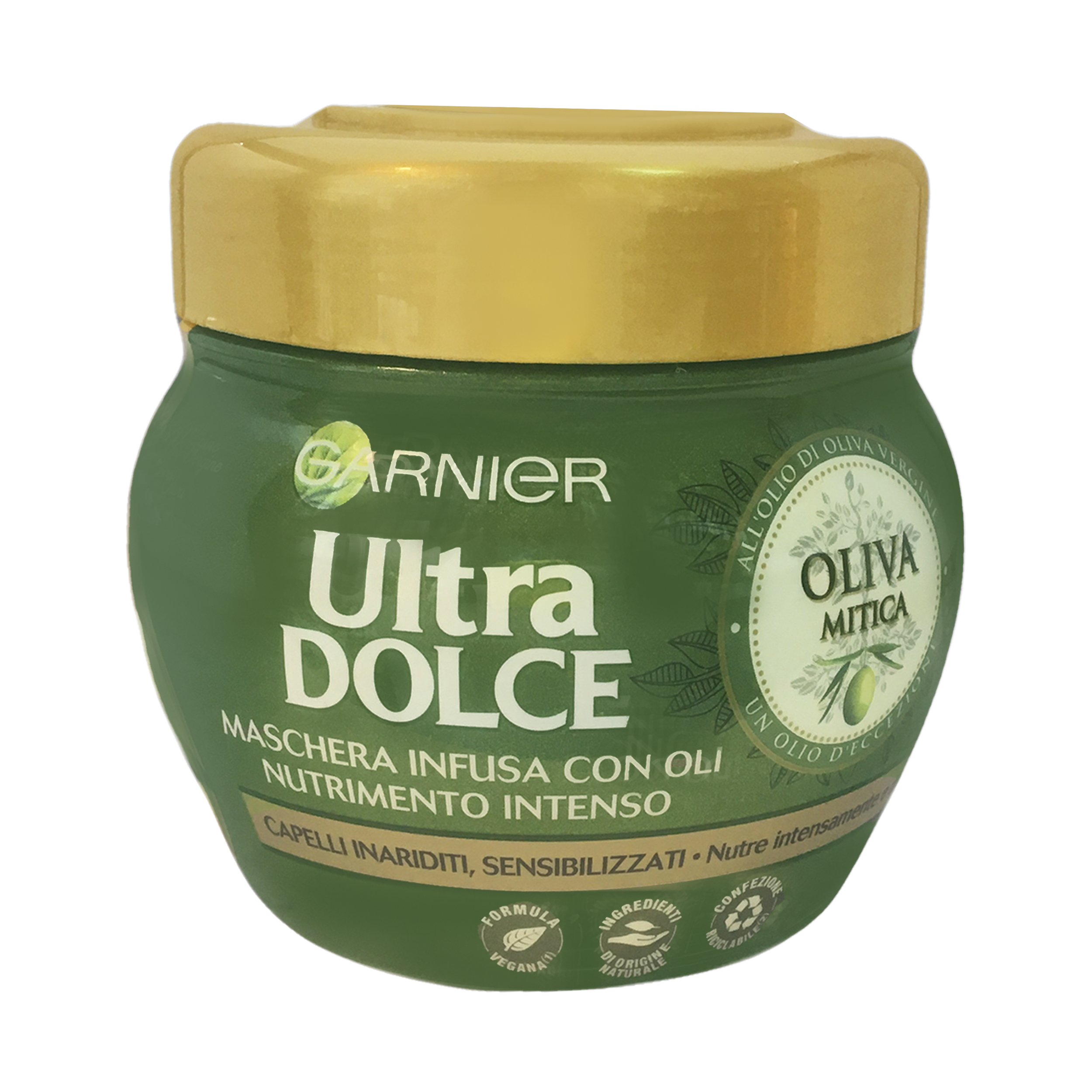 ماسک مو گارنیه مدل olive mitica حجم 300 میلی لیتر