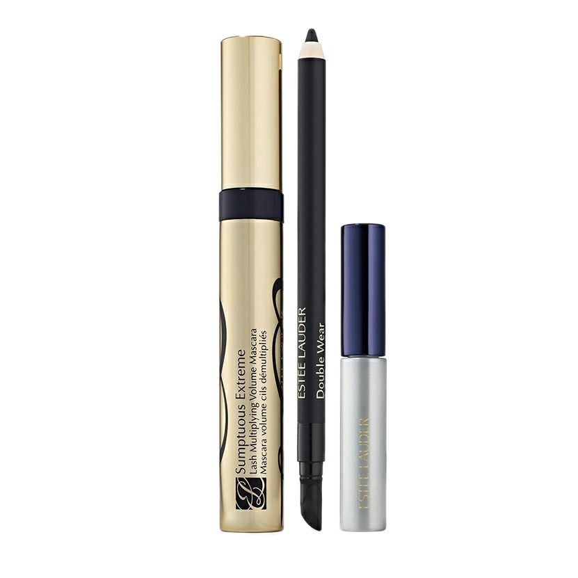 مجموعه آرایش چشم استی لودر مدل lash line up بسته 3 عددی