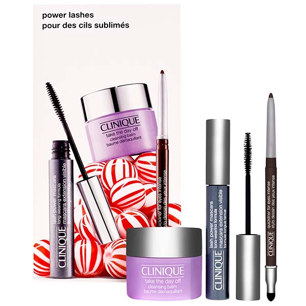 مجموعه آرایش چشم کلینیک مدل power lashes مجموعه 3 عددی