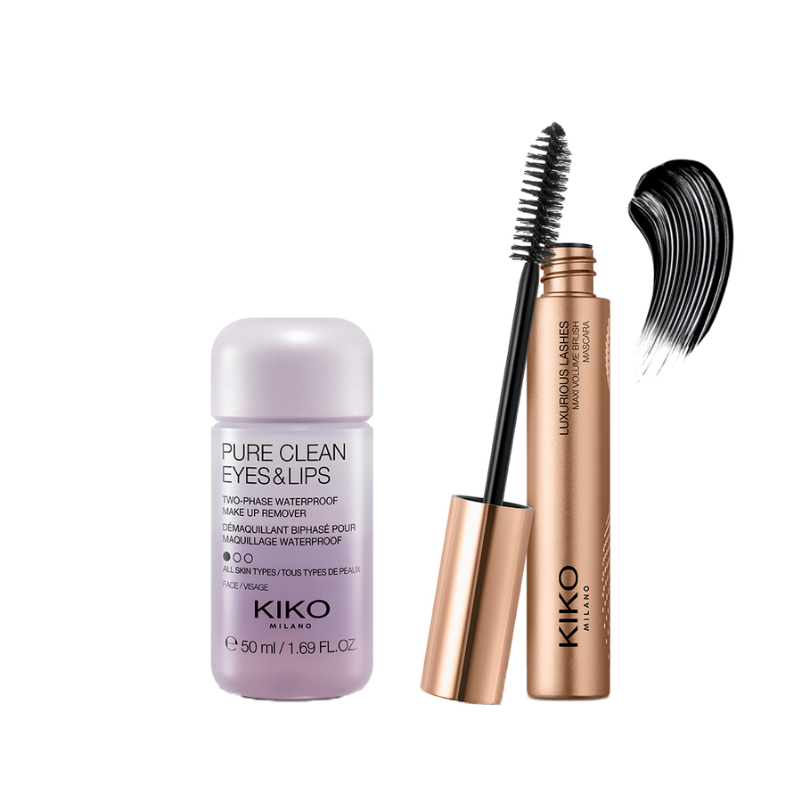 مجموعه آرایش چشم کیکو میلانو مدل essentiel eye set مجموعه 2 عددی