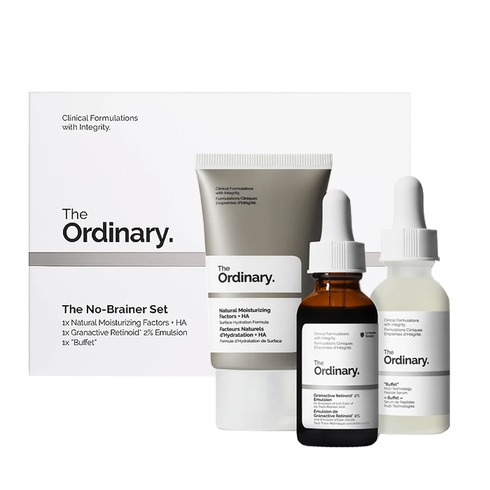 مجموعه ضد چروک دی اوردینری مدل brainer set بسته 3 عددی