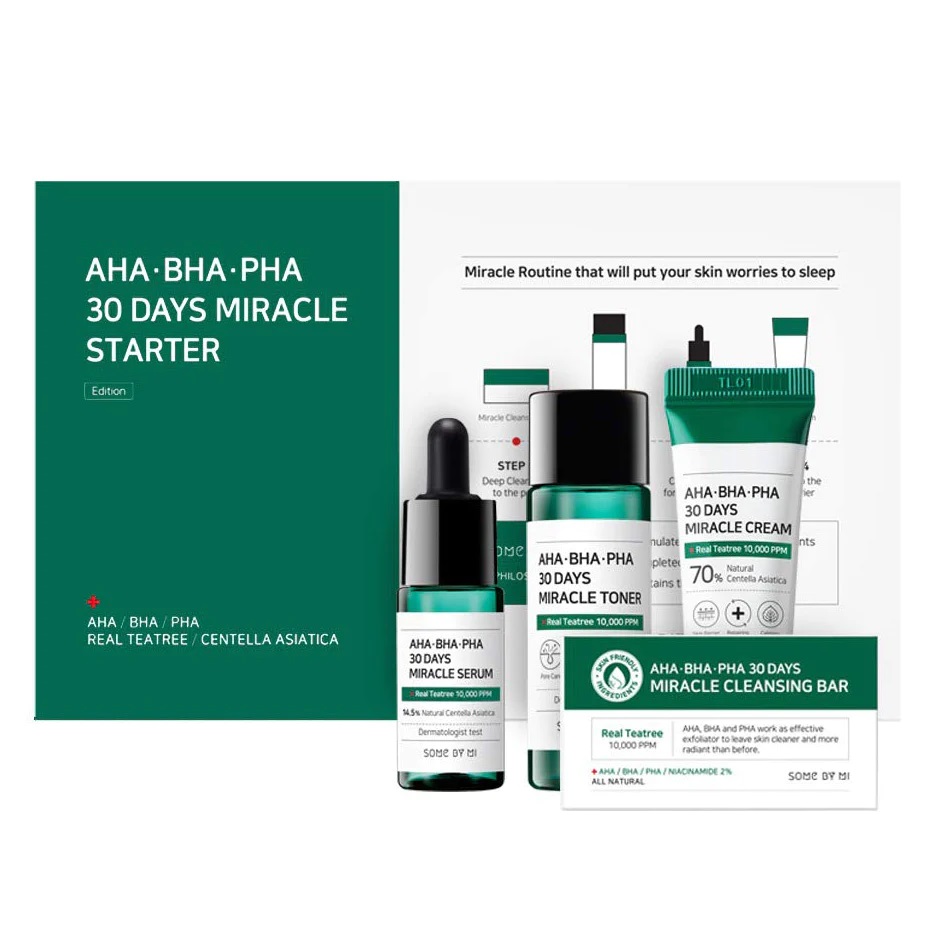 مجموعه مراقبت از پوست سام بای می مدل miracle starter مجموعه 4 عددی