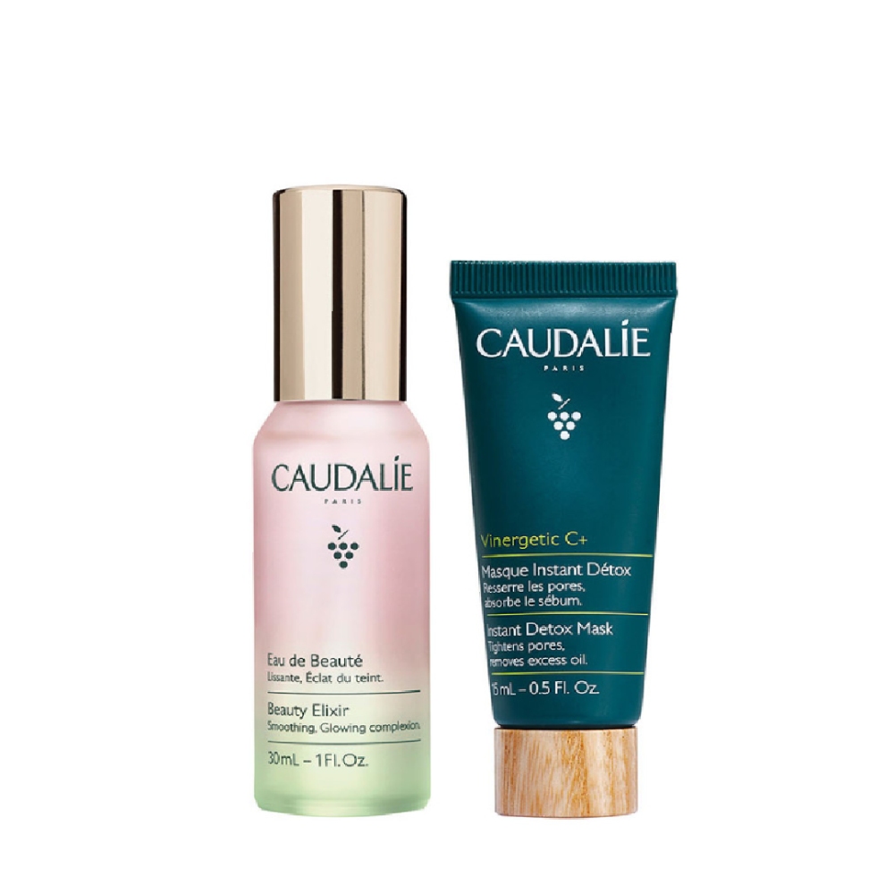 مجموعه مراقبت از پوست کدلی مدل detox and glow مجموعه دو عددی
