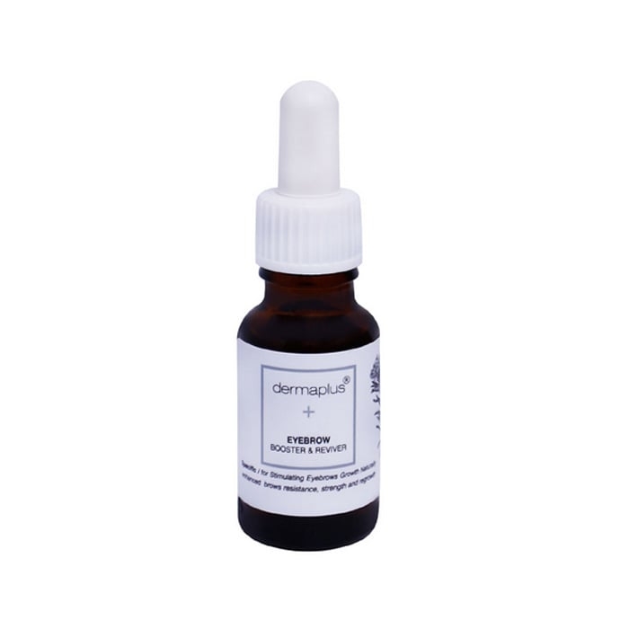 محلول تقویت کننده ابرو درماپلاس مدل reviver حجم 15 میلی لیتر