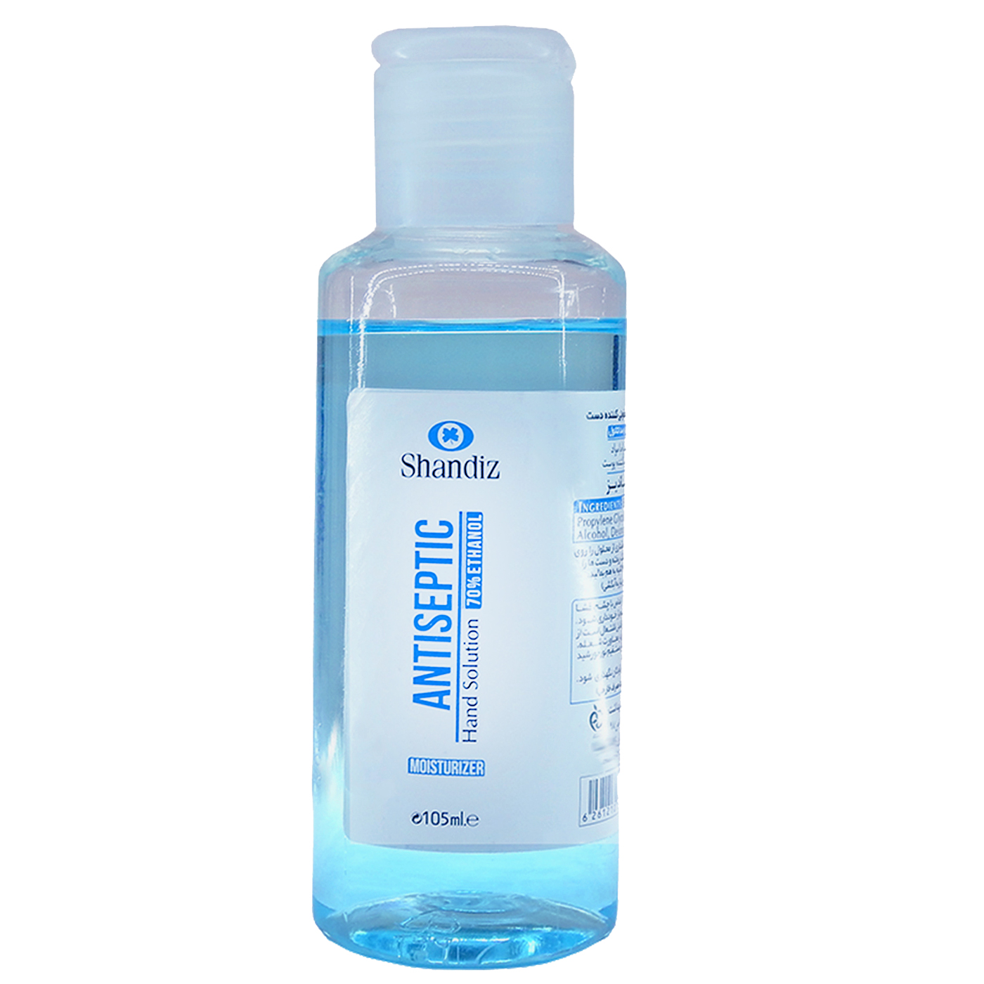 محلول ضدعفونی کننده شاندیز مدل antiseptic حجم 105 میلی لیتر