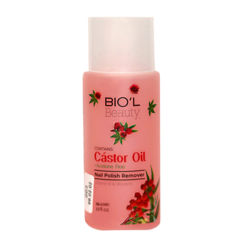 محلول لاک پاک کن بیول مدل caster oil حجم 100 میلی لیتر