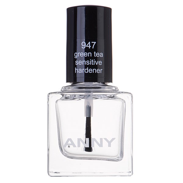محلول مقاوم کننده ناخن آنی مدل green tea sensitive hardener 947 حجم 15 میلی لیتر