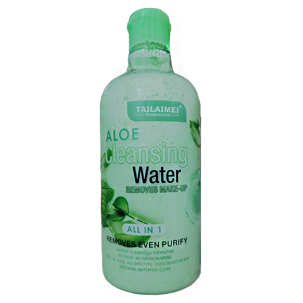 محلول پاک کننده آرایش تایلامی مدل aloe حجم 350 میلی لیتر