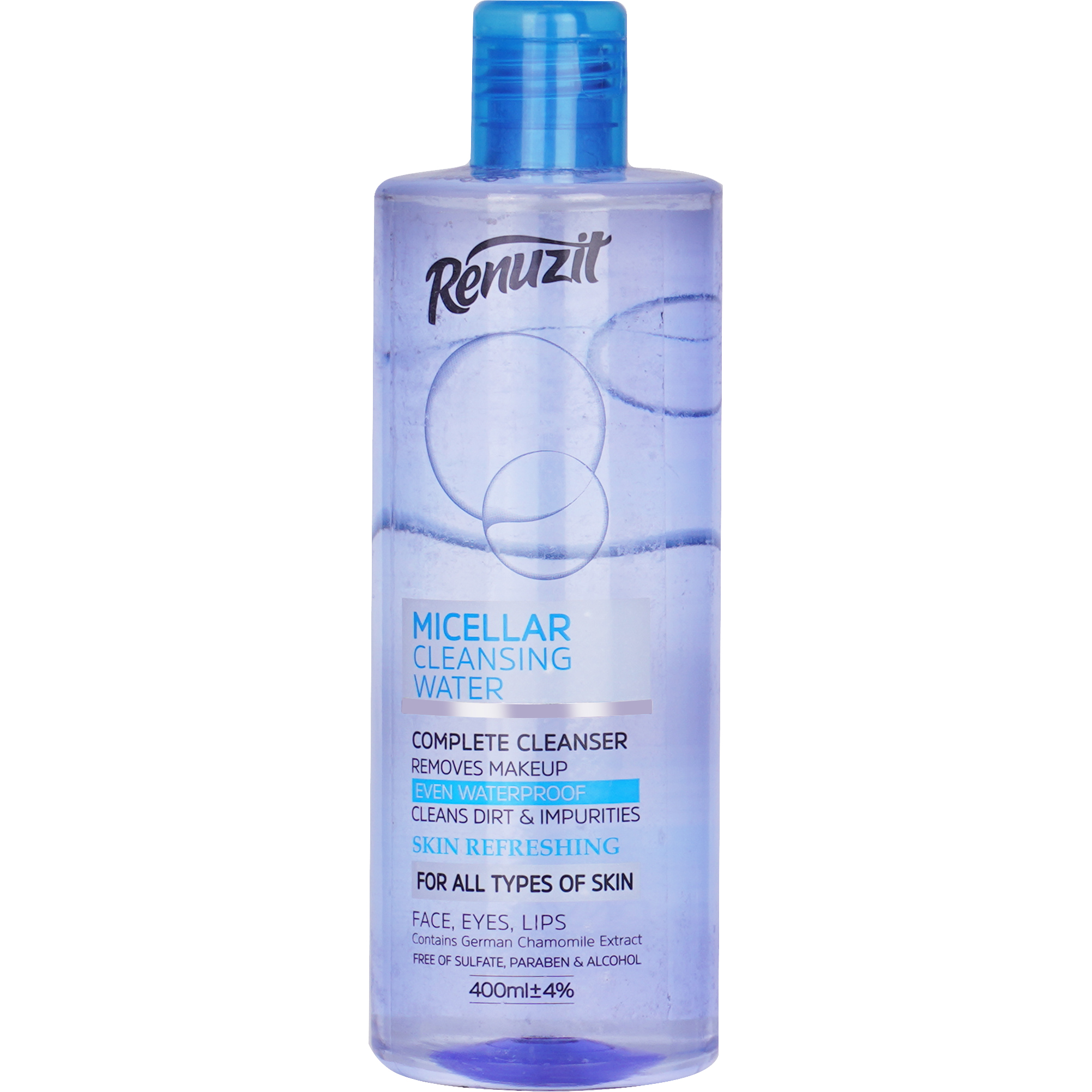 محلول پاک کننده آرایش رینوزیت مدل skin refreshing حجم 400 میلی لیتر