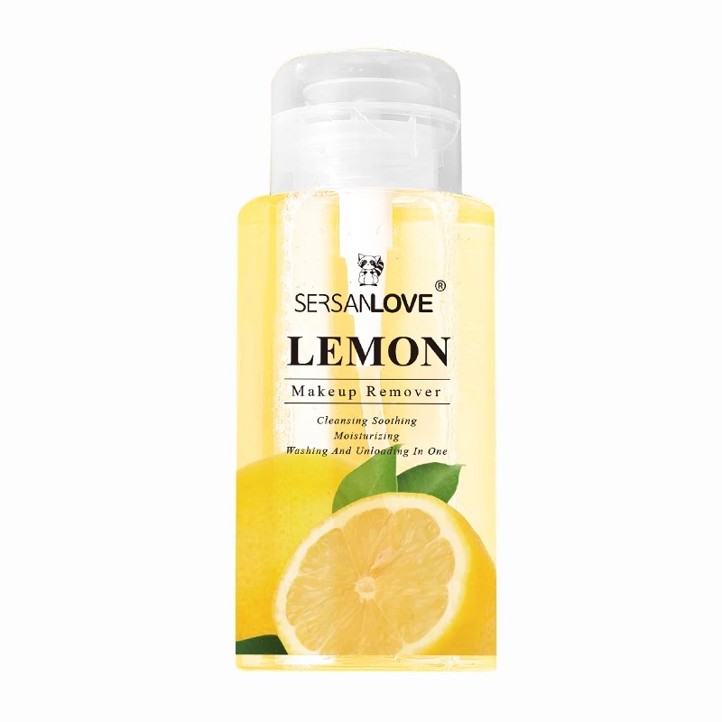 محلول پاک کننده آرایش صورت سرسان لاو مدل lemon حجم 300 میلی لیتر