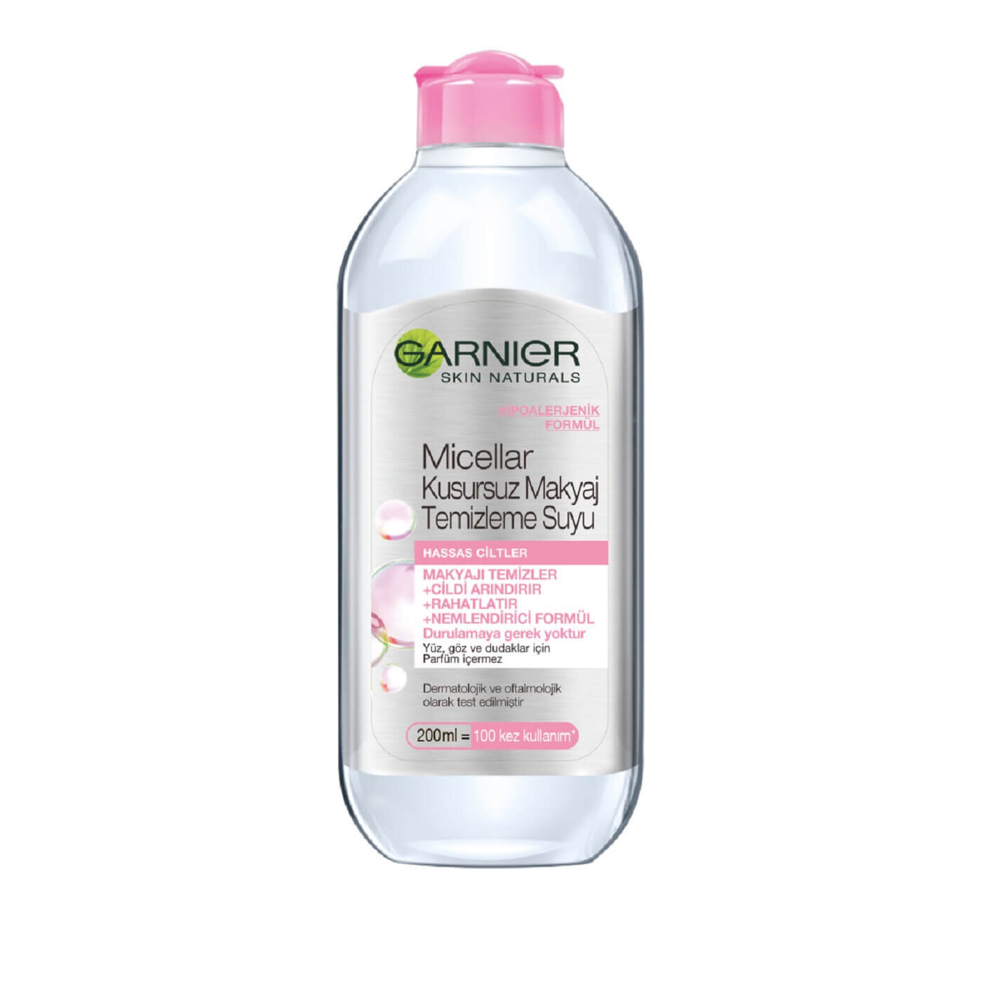 محلول پاک کننده آرایش صورت گارنیه مدل skin naturals گنجایش 200 میلی لیتر
