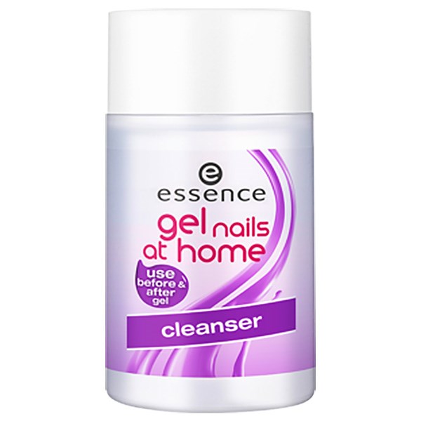 محلول پاک کننده لاک ناخن اسنس مدل gel nails at home cleanser