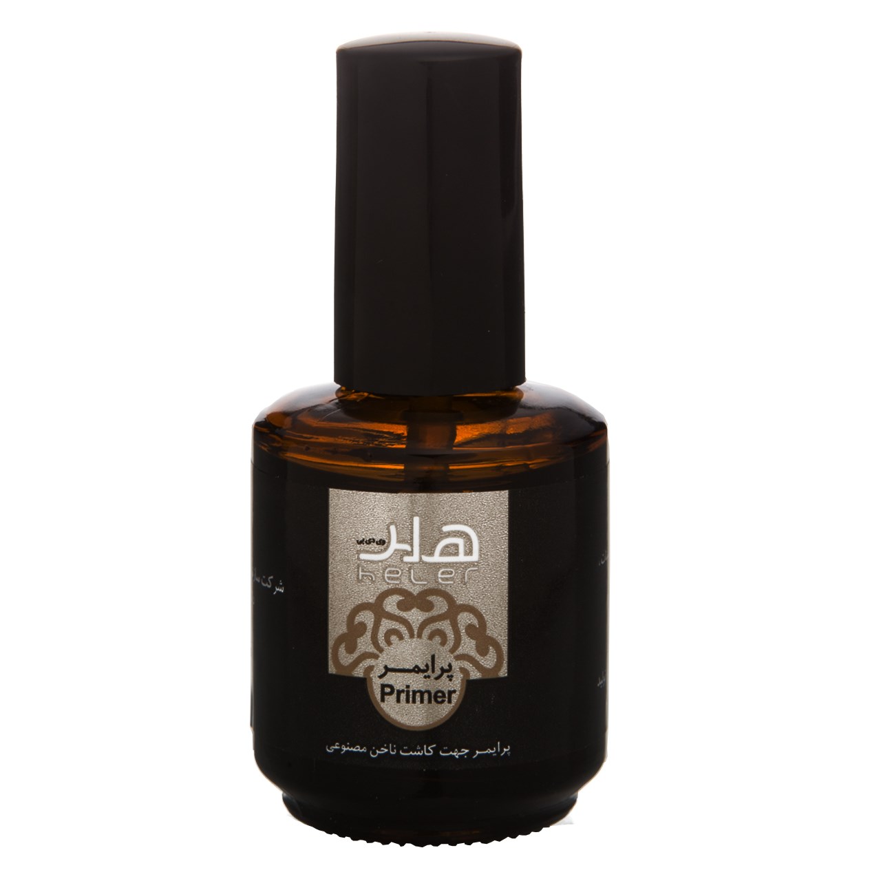 محلول پرایمر کاشت ناخن مصنوعی هلر مدل primer حجم 15 میلی لیتر