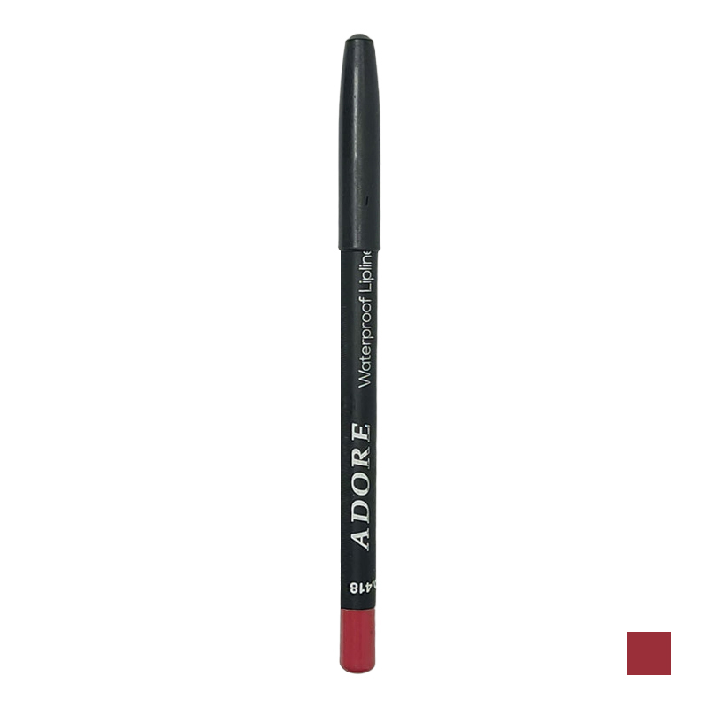 مداد لب آدور مدل َwaterproof شماره 418