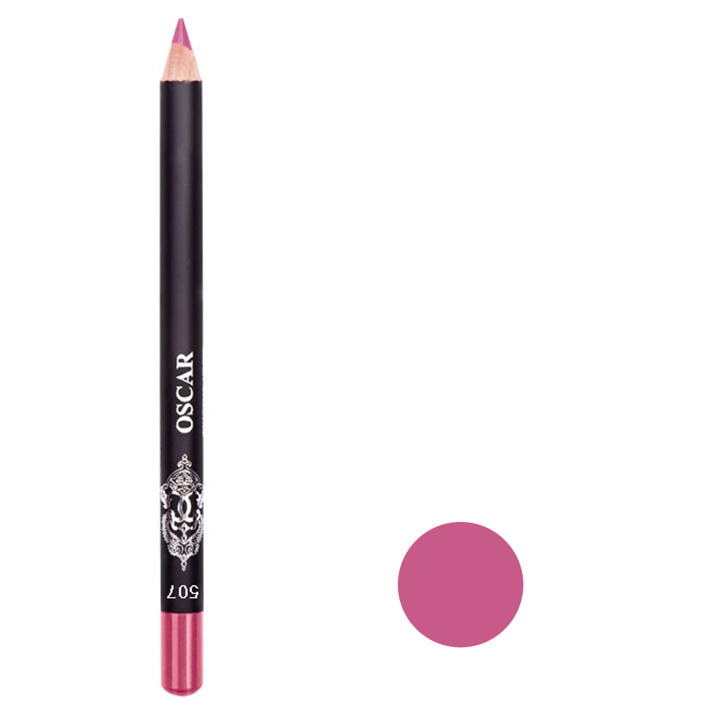 مداد لب اسکار مدل waterproof lipliner شماره 507