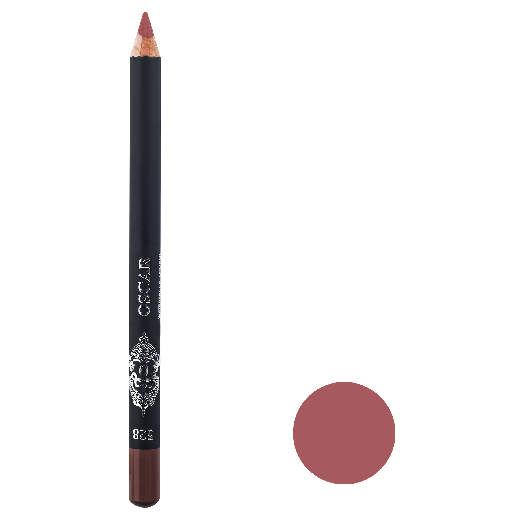 مداد لب اسکار مدل waterproof lipliner شماره 528
