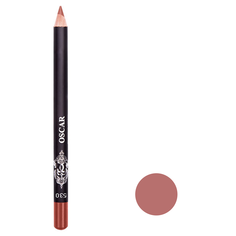 مداد لب اسکار مدل waterproof lipliner شماره 530