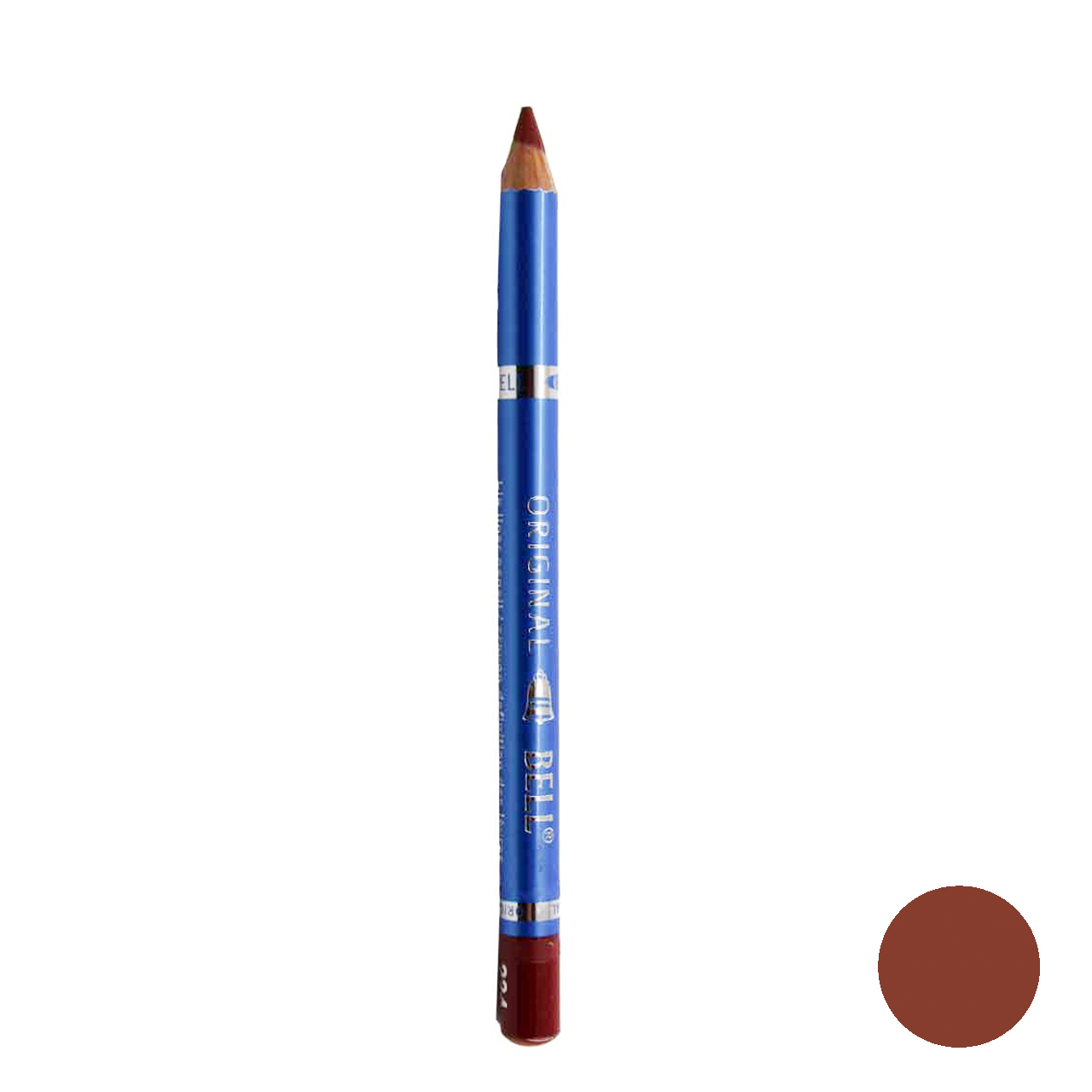 مداد لب بل مدل waterproof long lasting شماره 224