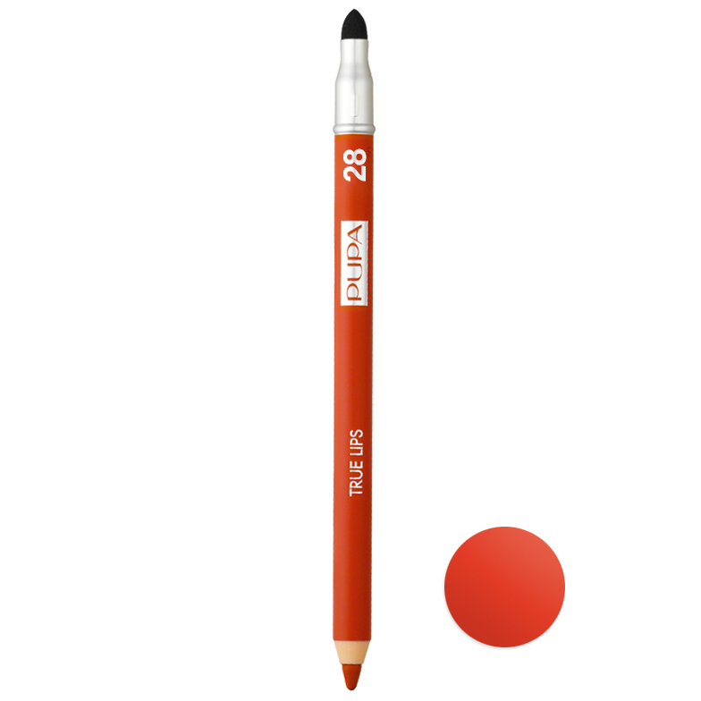 مداد لب پوپا مدل true lips شماره 28