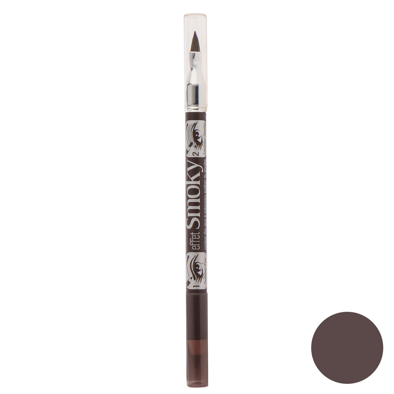 مداد چشم برس دار بورژوآ مدل effet smoky ultra black شماره 71