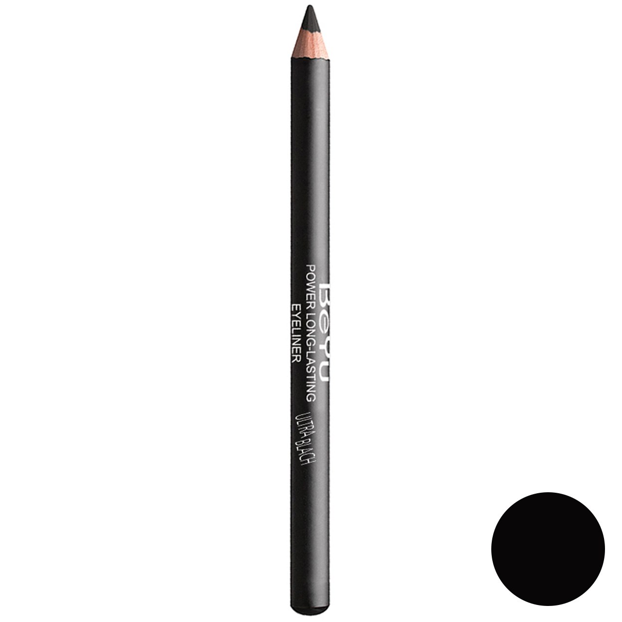 مداد چشم بی یو مدل power long lasting ultra black