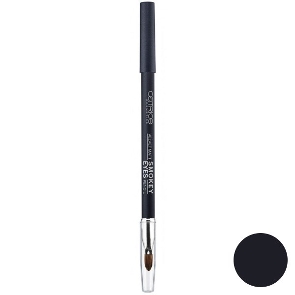 مداد چشم کاتریس مدل velvet matt smokey 010