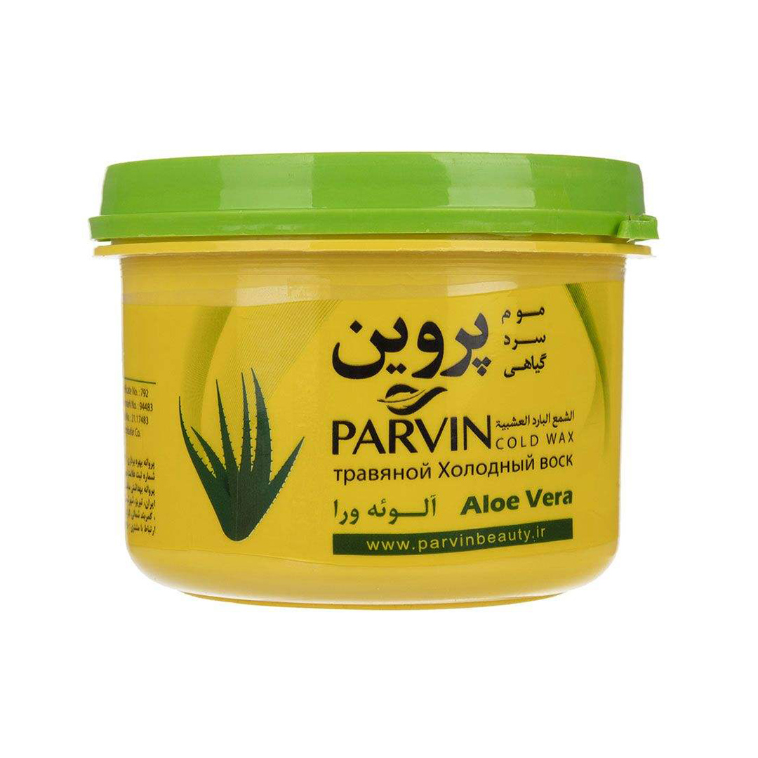 موم سرد پروین مدل aloevera وزن 700 گرم