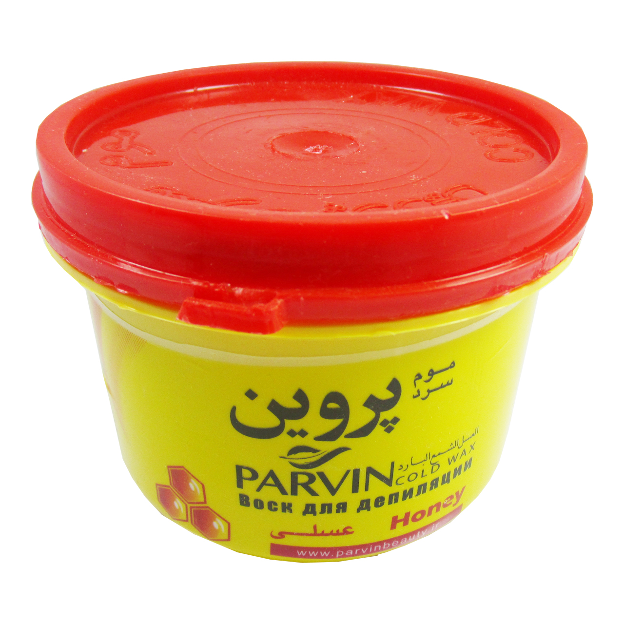 موم سرد پروین مدل honey حجم 750 گرم