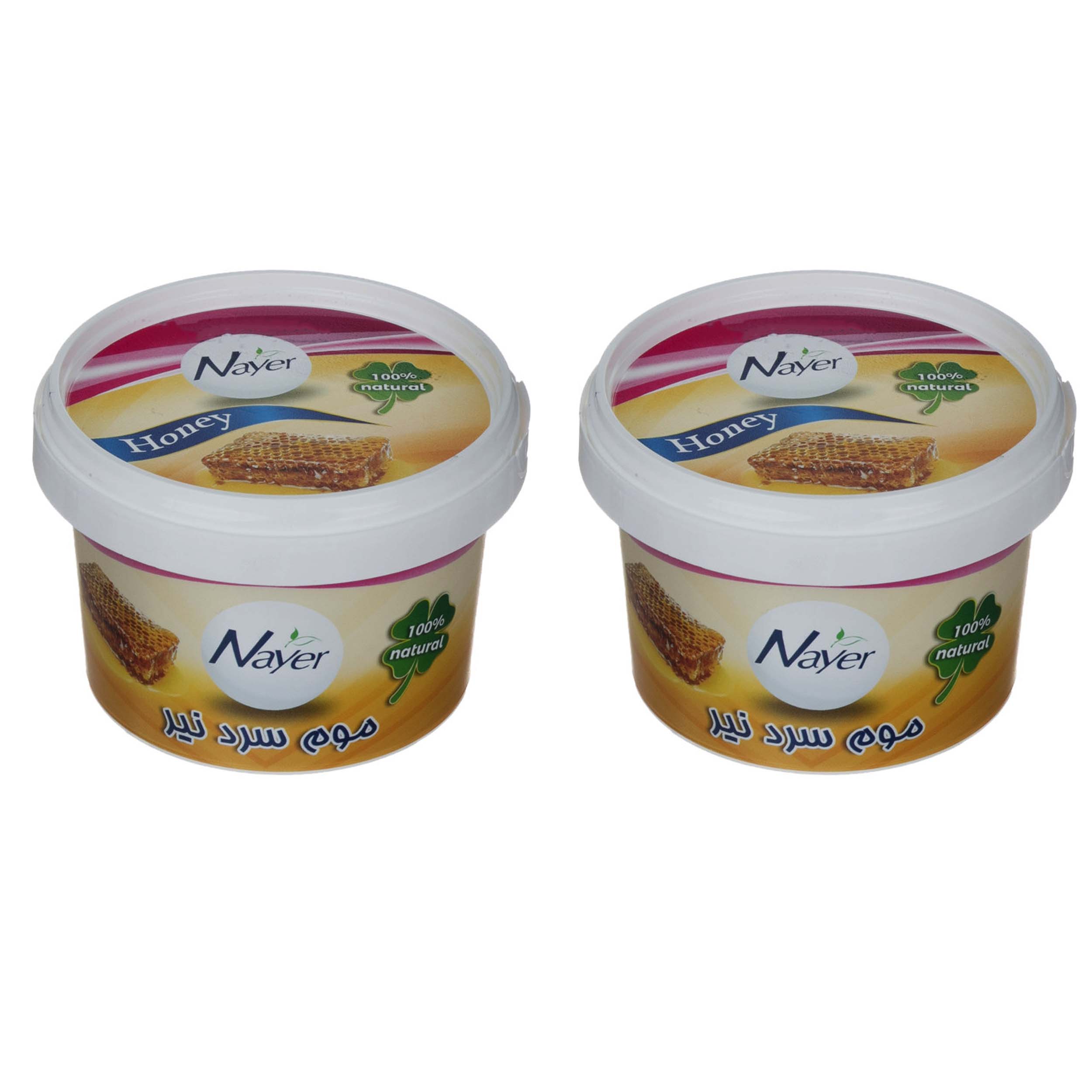 موم موبر نیر مدل honey وزن 300 گرم مجموعه 2 عددی