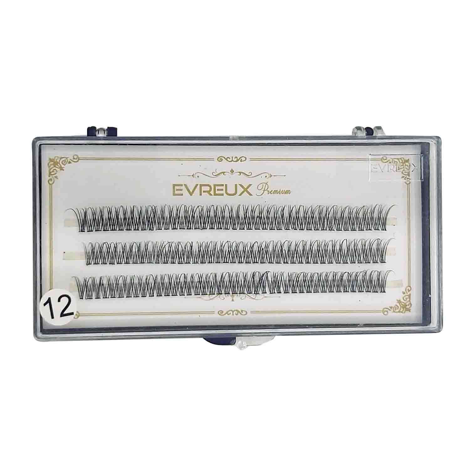 مژه مصنوعی اوروکس مدل fishtail 12 بسته 120 عددی