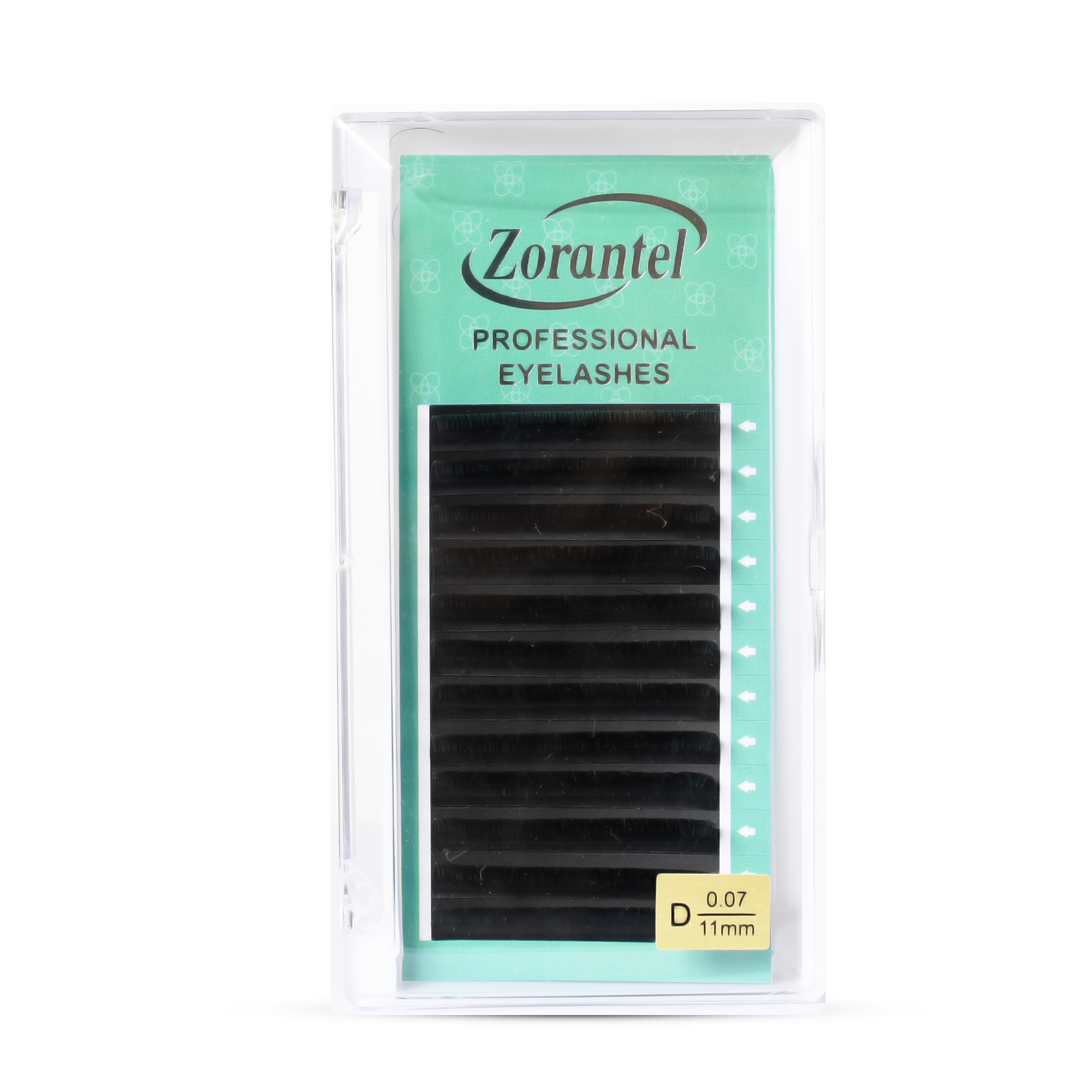 مژه مصنوعی زورانتل مدل 11mm کد d 0.07