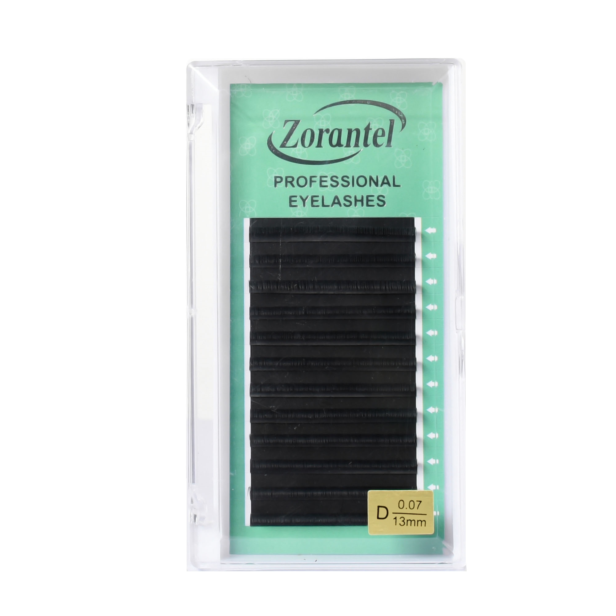 مژه مصنوعی زورانتل مدل 13mm کد d 0.07