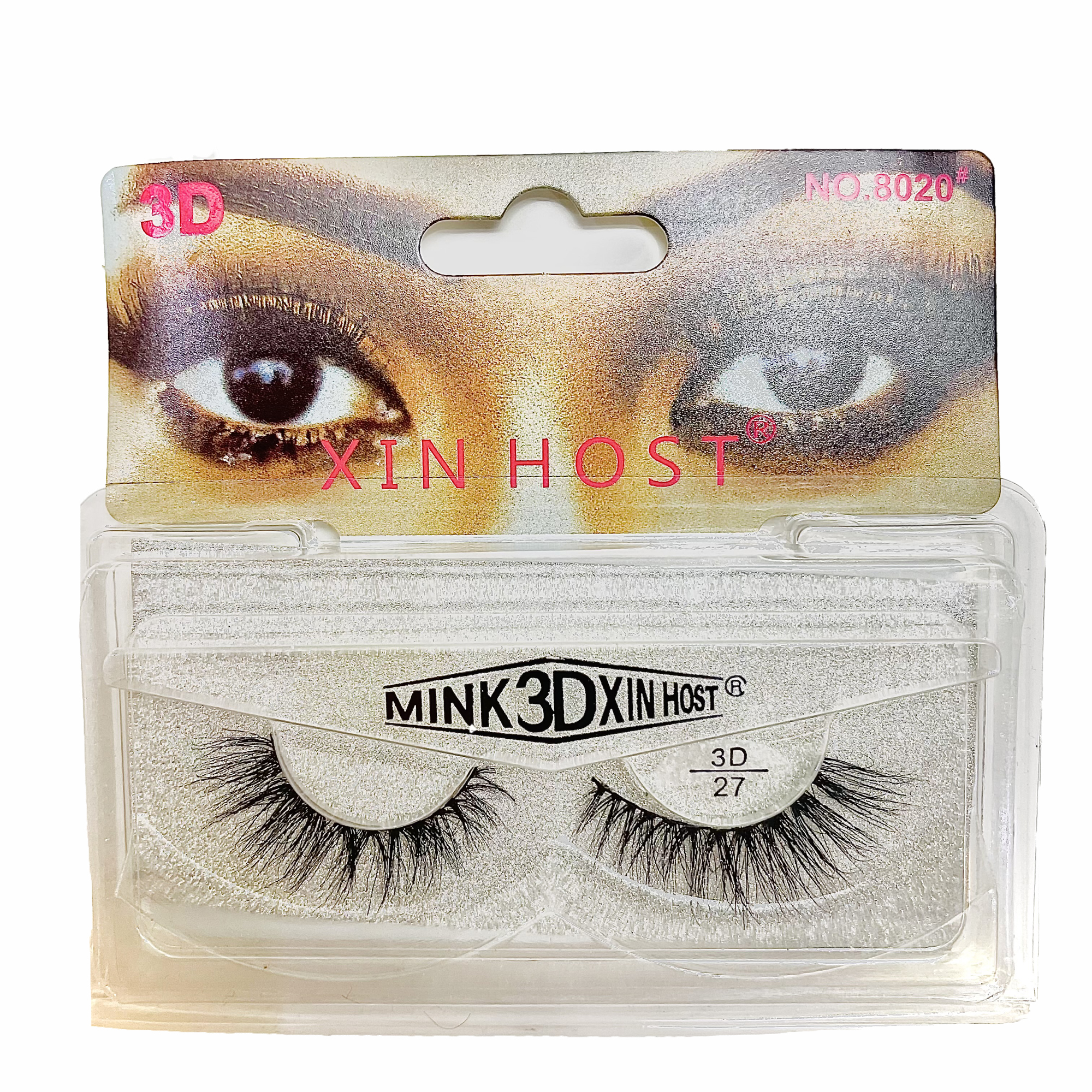 مژه مصنوعی ژین هاست مدل mink 3d 27