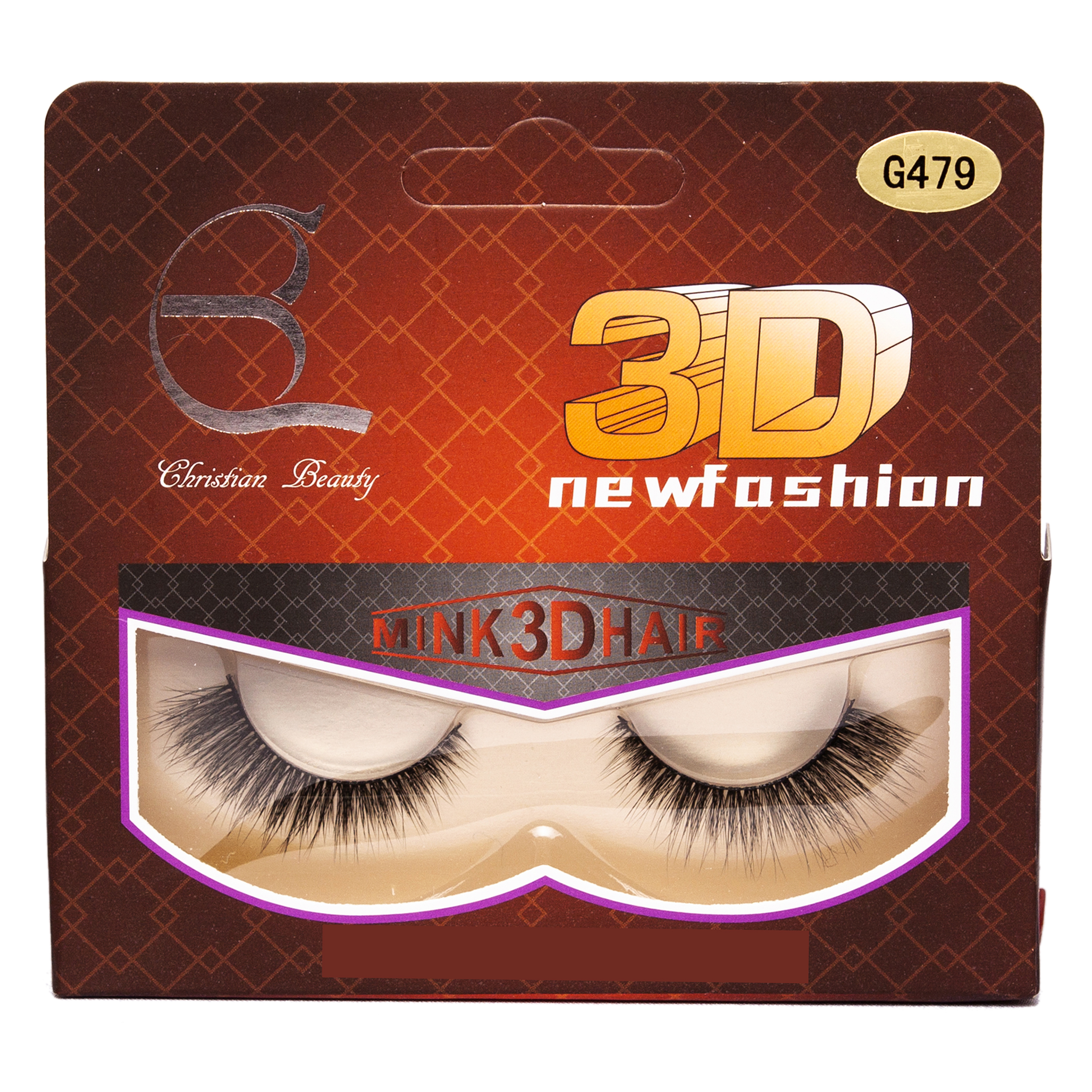 مژه مصنوعی کریستین بیوتی مدل g479