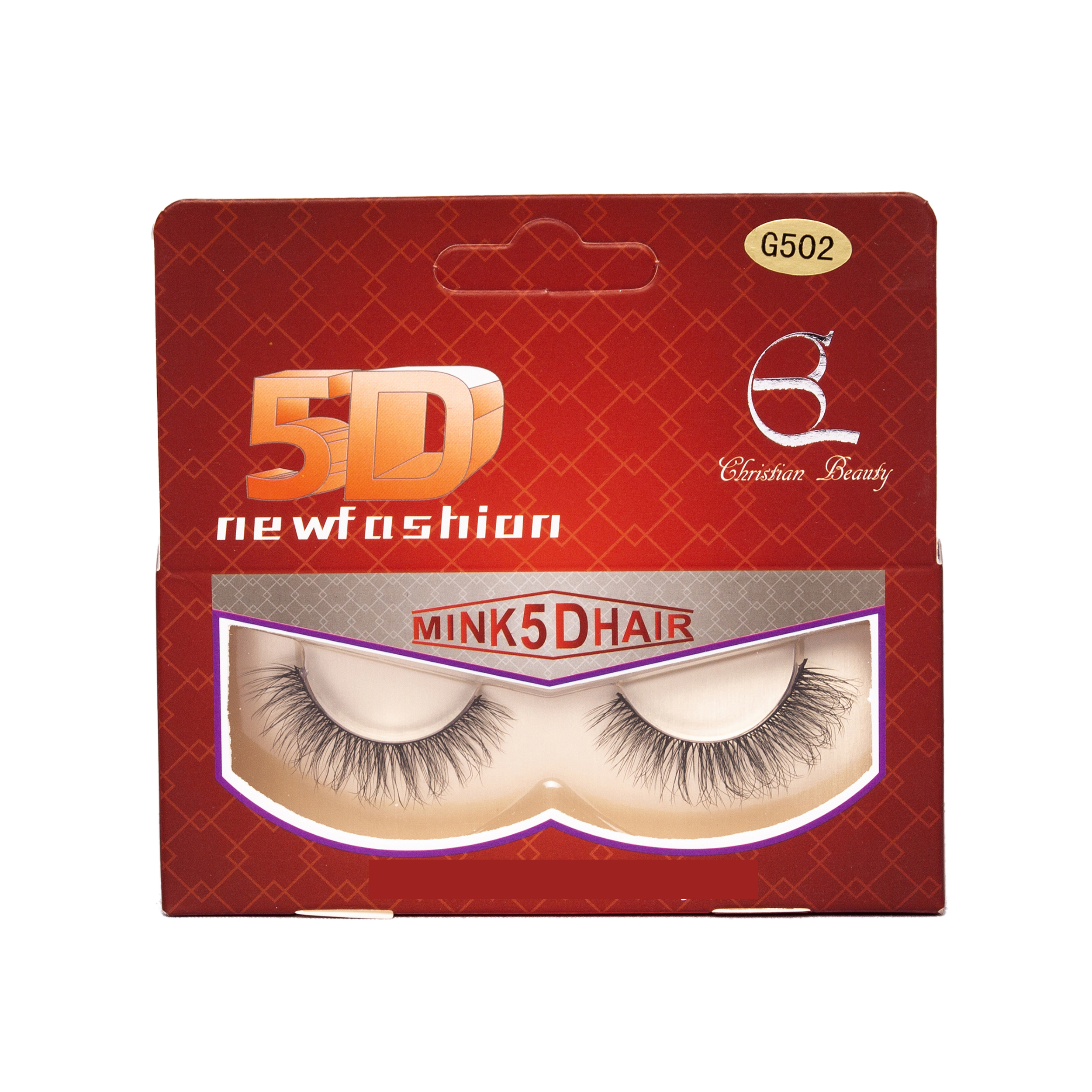مژه مصنوعی کریستین بیوتی مدل g502
