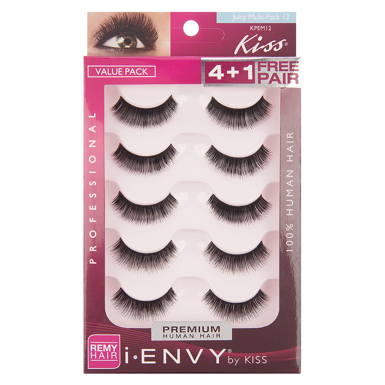 مژه مصنوعی کیس سری i.envy مدل juicy volume شماره 01