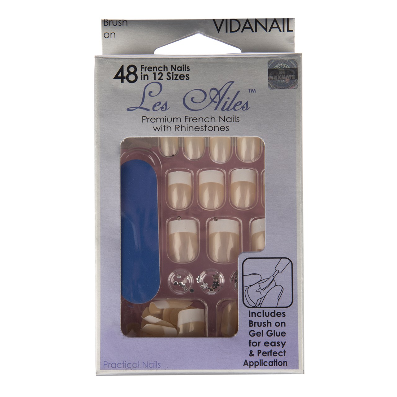 ناخن مصنوعی تریتون سری les ailes مدل nail 1514 pf11