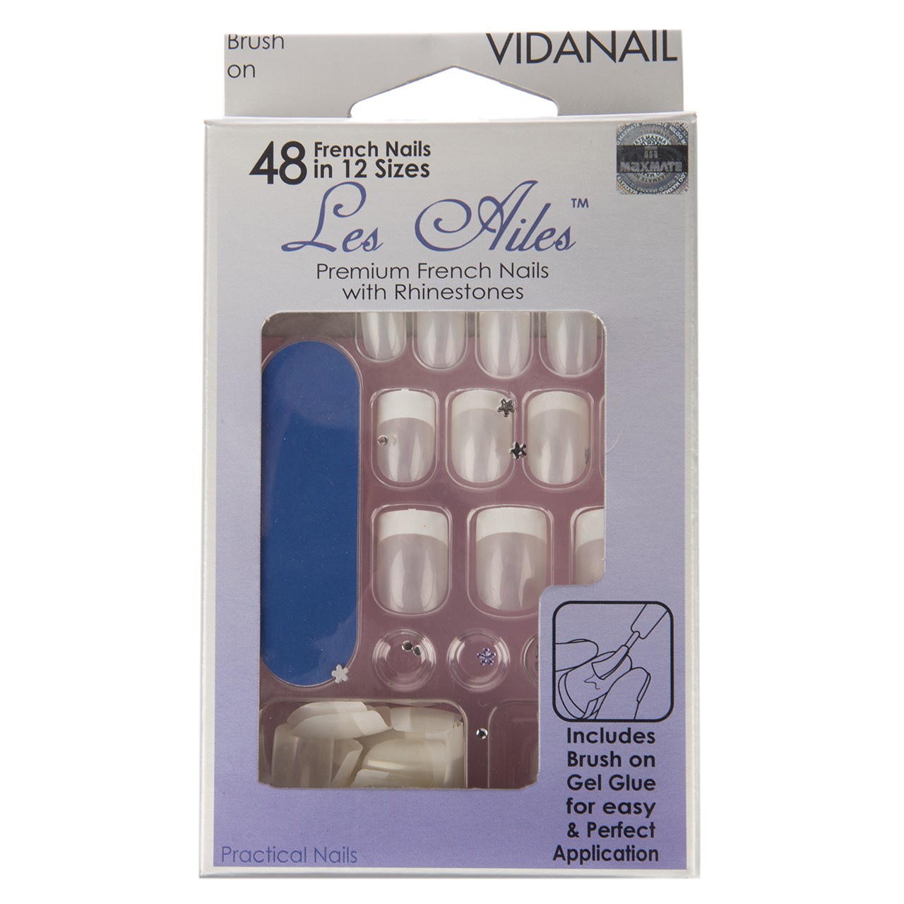 ناخن مصنوعی تریتون سری les ailes مدل nail 1514 pf9
