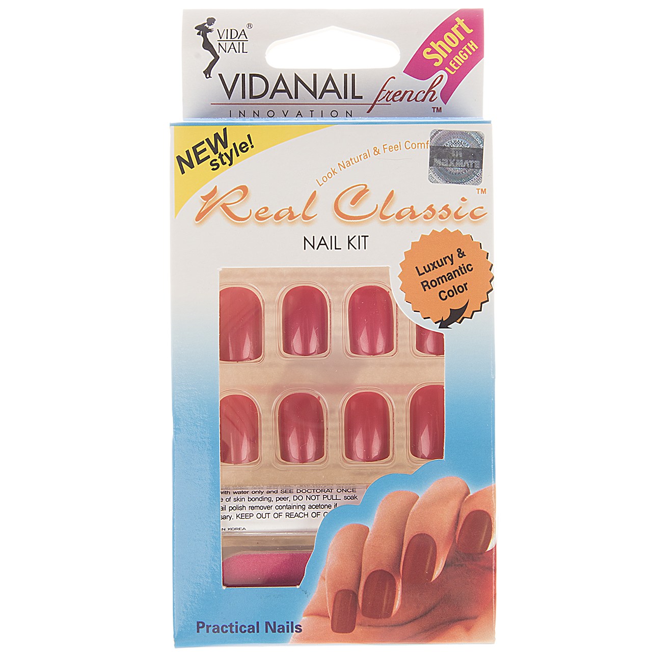 ناخن مصنوعی تریتون سری real classic مدل ndn 6768