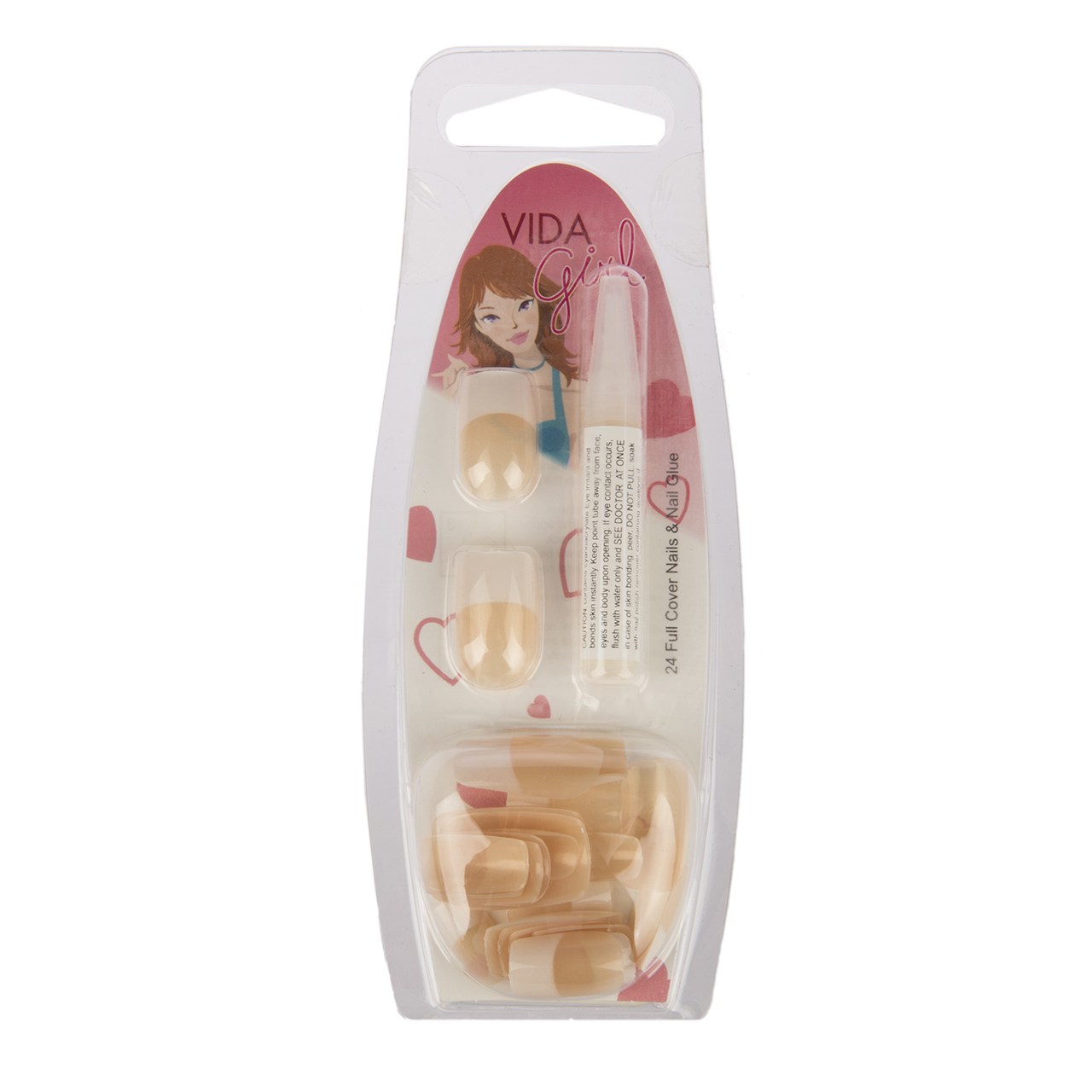 ناخن مصنوعی تریتون سری vida girl مدل nail 6732