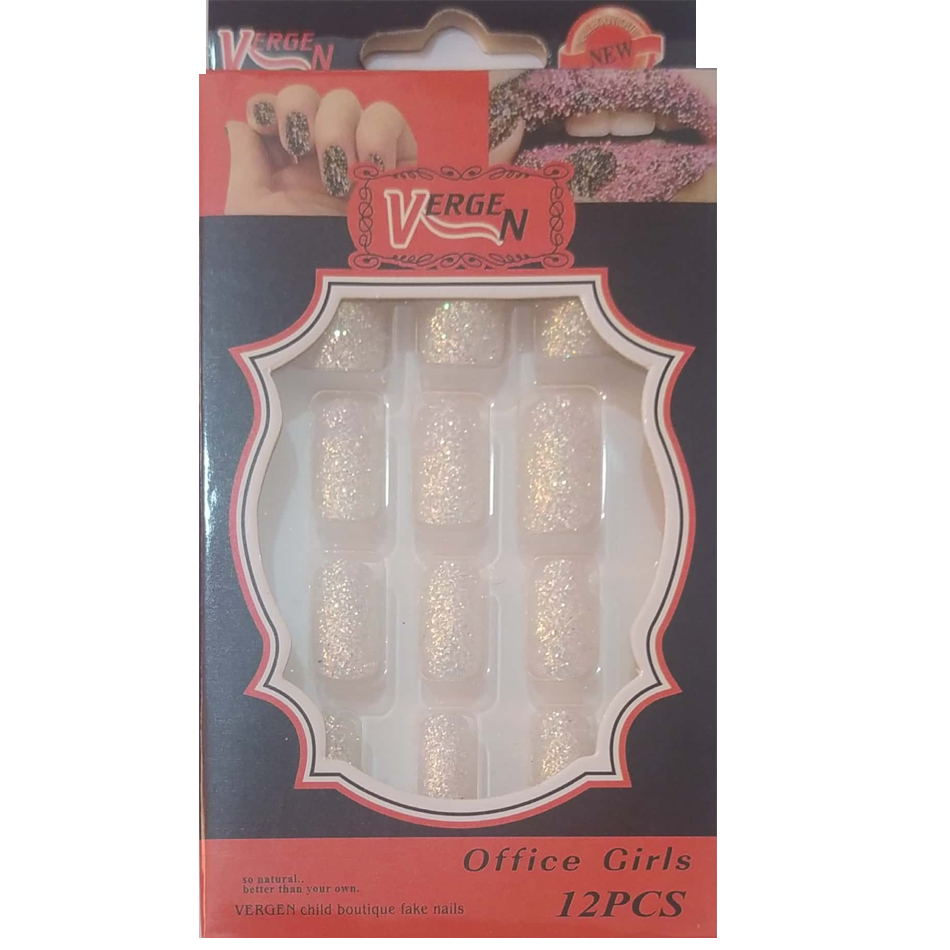 ناخن مصنوعی ورژن مدل h541 بسته 12 عددی