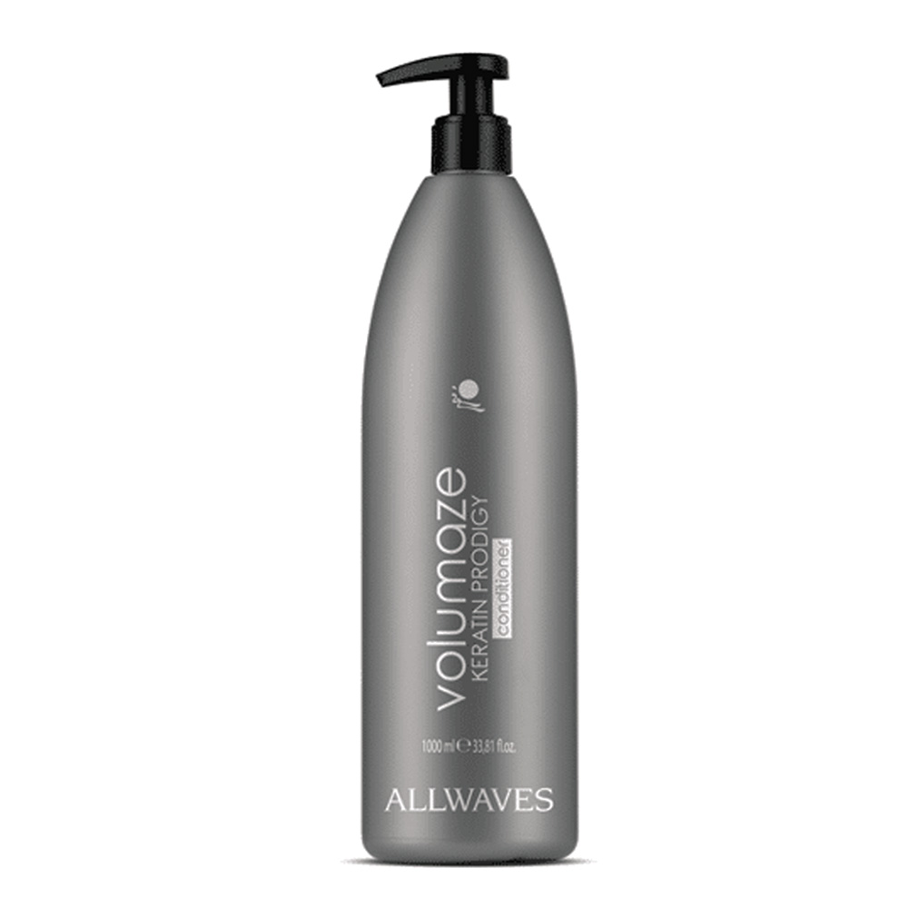 نرم کننده مو آلویوز مدل volumaze keratin حجم 1000 میلی لیتر