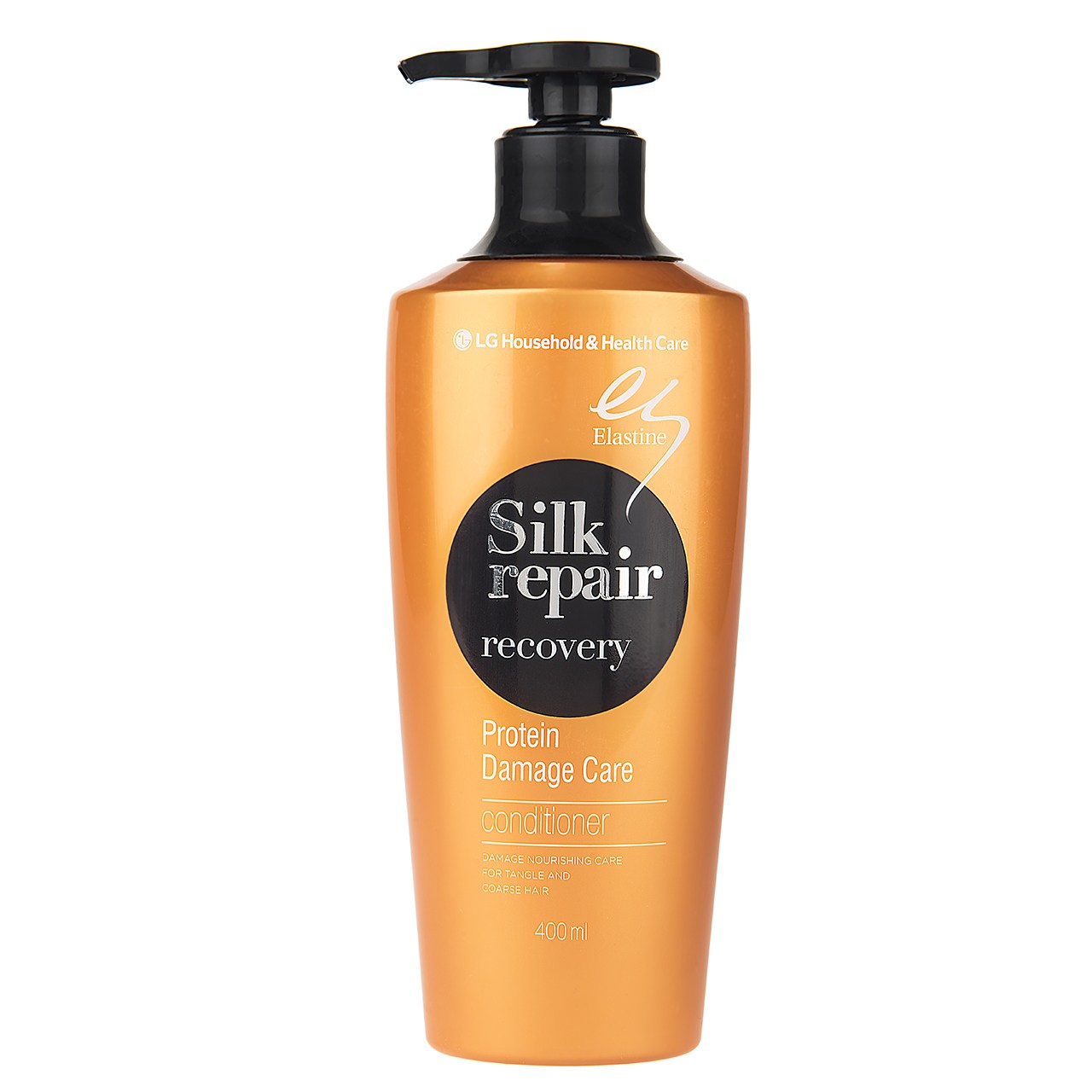 نرم کننده مو ال جی سری elastine مدل silk repair حجم 400 میلی لیتر