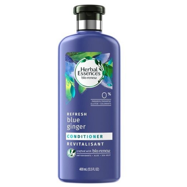 نرم کننده مو هربال اسنس مدل blue ginger حجم 400 میلی لیتر