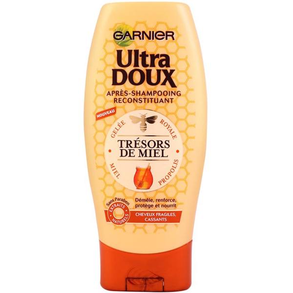 نرم کننده مو گارنیه سری ultra doux مدل honey حجم 200 میلی لیتر