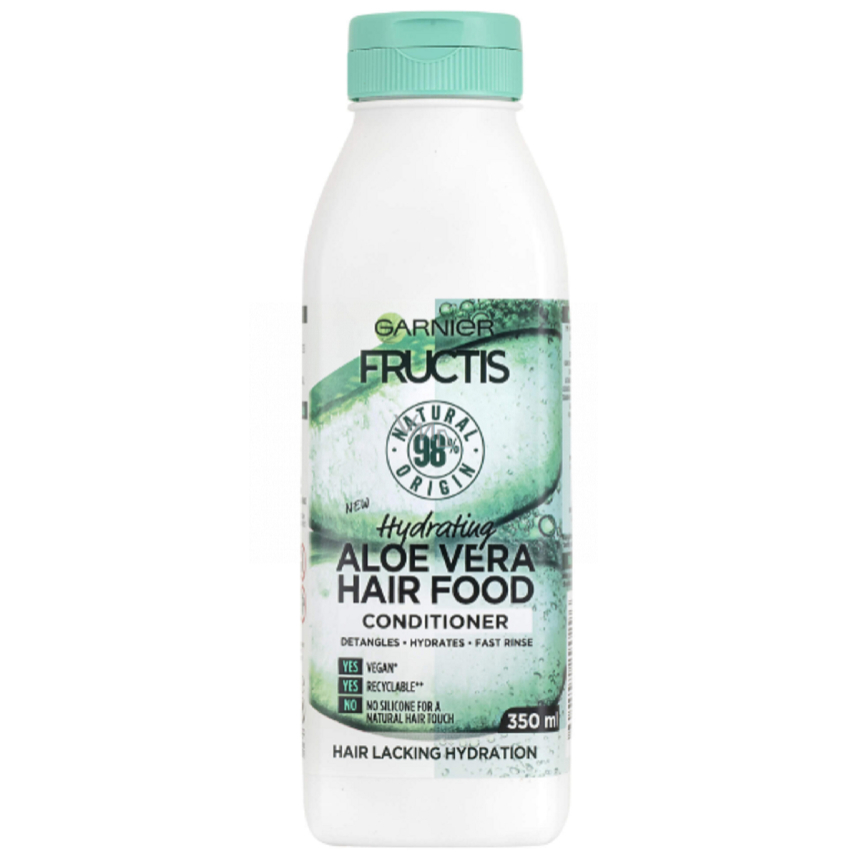 نرم کننده مو گارنیه مدل fructis hydrating aloevera حجم 350 میلی لیتر