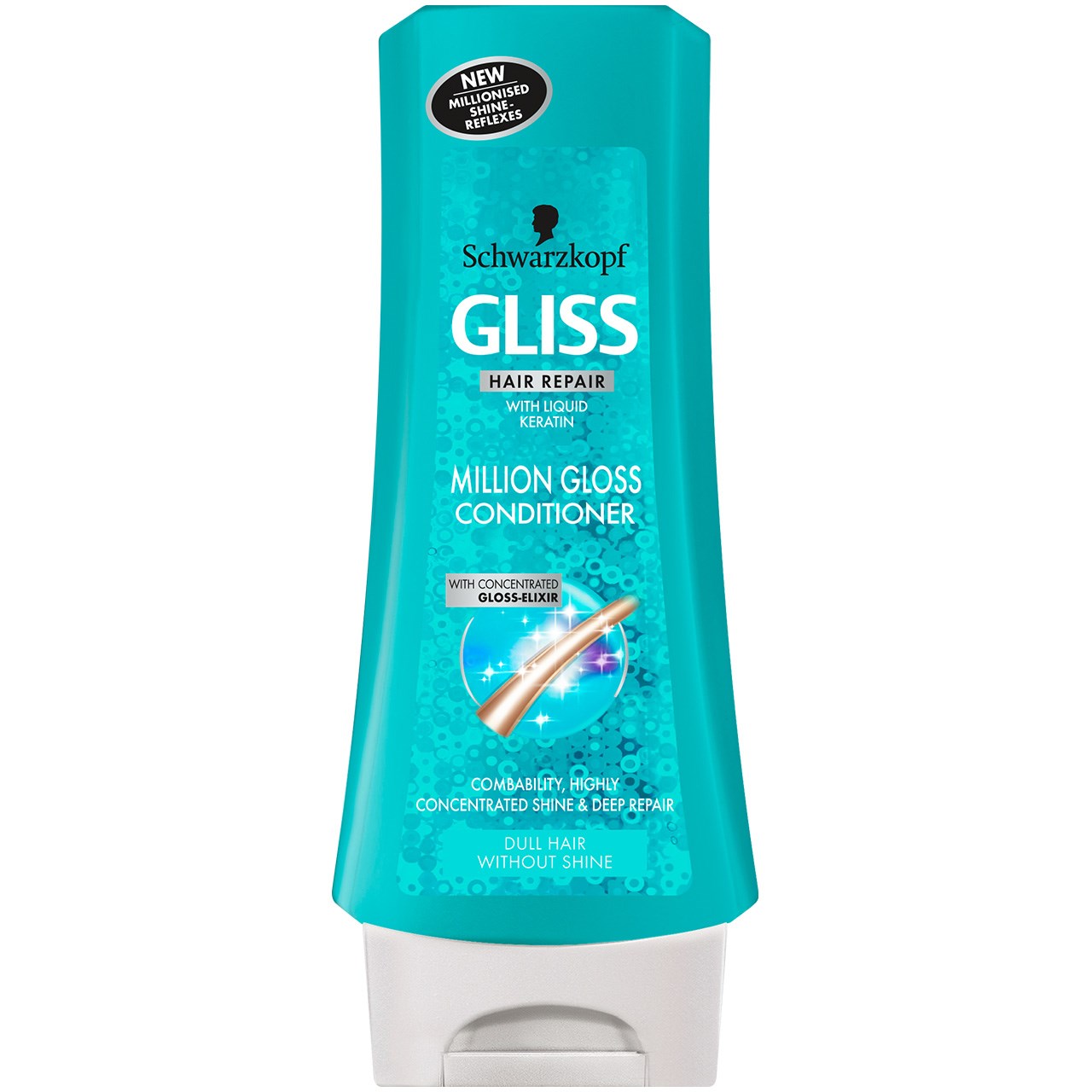 نرم کننده مو گلیس مدل million gloss حجم 200 میلی لیتر
