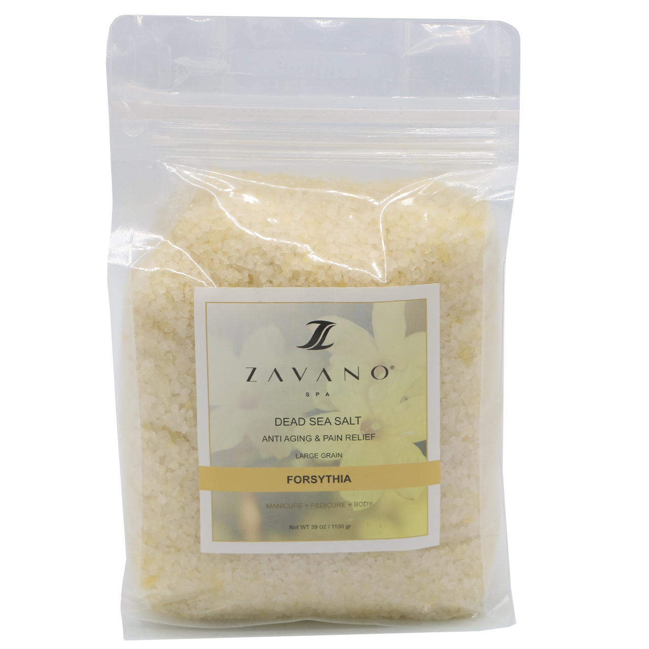 نمک اسپا زاوانو مدل forsythia وزن 1100 گرم