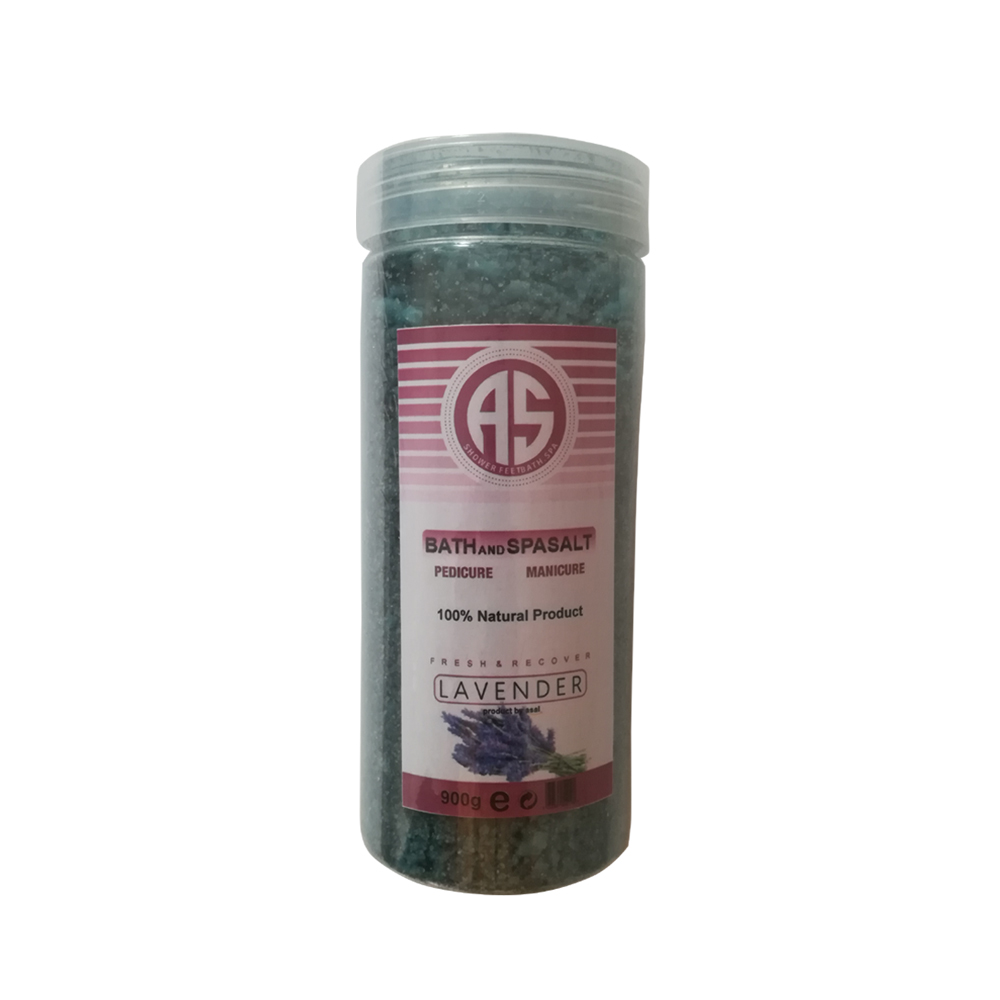نمک حمام آس مدل lavender وزن 900 گرم